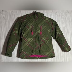 Columbia Green and Pink Women's Jacket